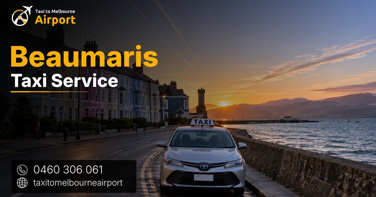 Taxi to Melbourne Airport on a street in Beaumaris