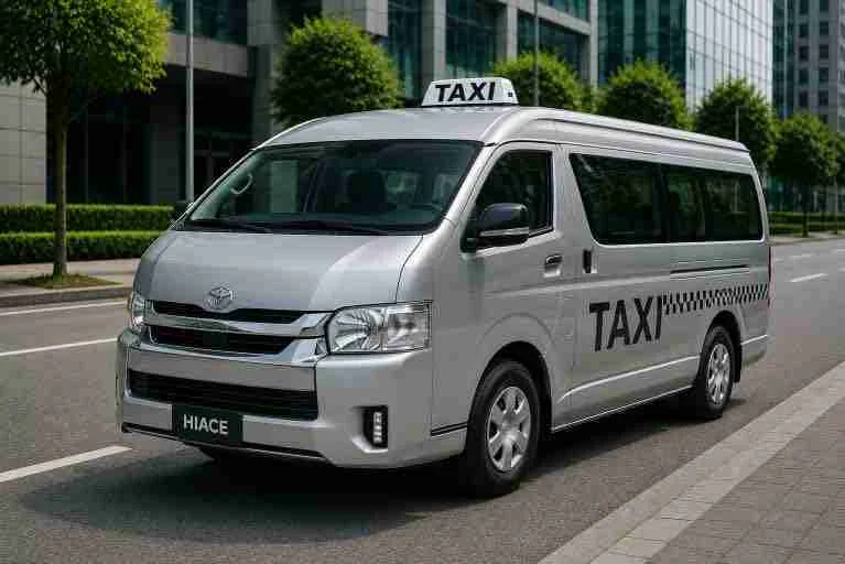Maxi taxi van, up to eleven passengers