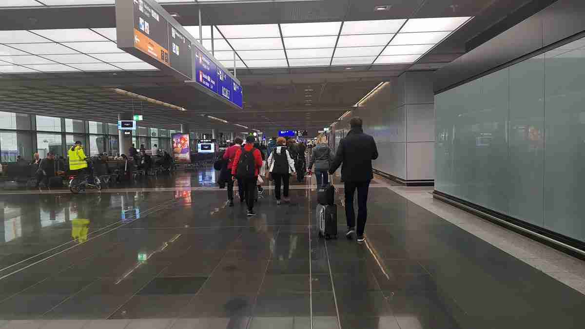 Melbourne Airport Arrivals Hall